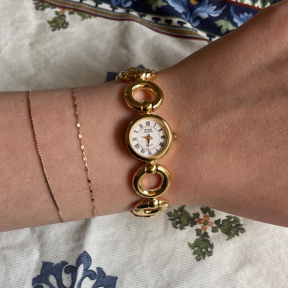 Anne Klein Gold Women's Watch